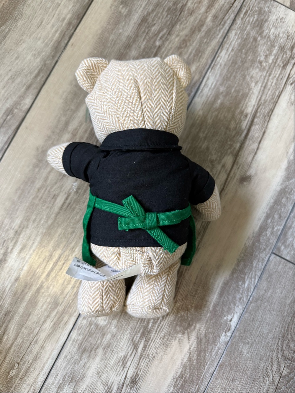 Starbucks Bear Plush with Green Apron 2016 - Picture 2 of 4